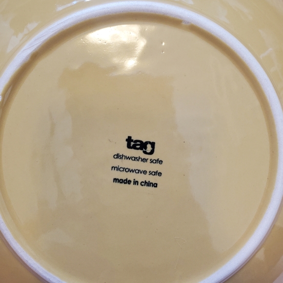 Tag Fall Harvest Thanksgiving Set of 4 Appetizer Antipasto Desert Plates - Picture 8 of 8